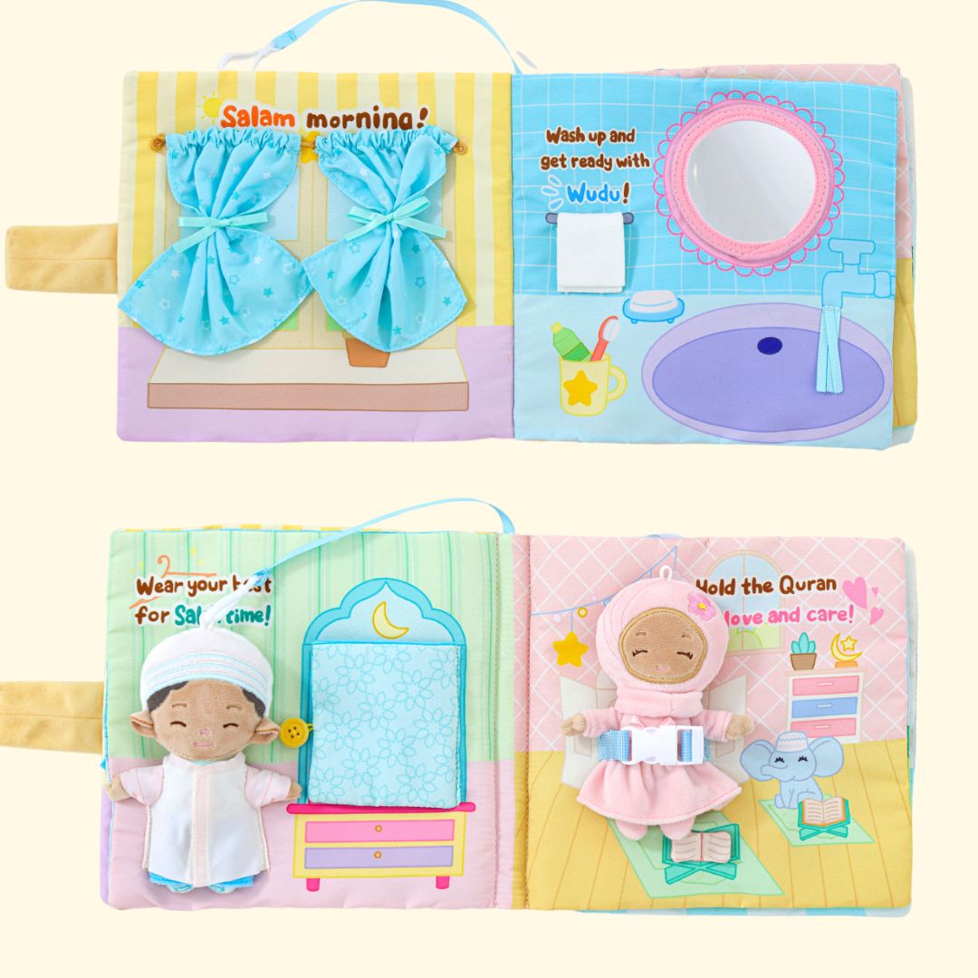 A Day of Little Muslims- Personalized Soft Book