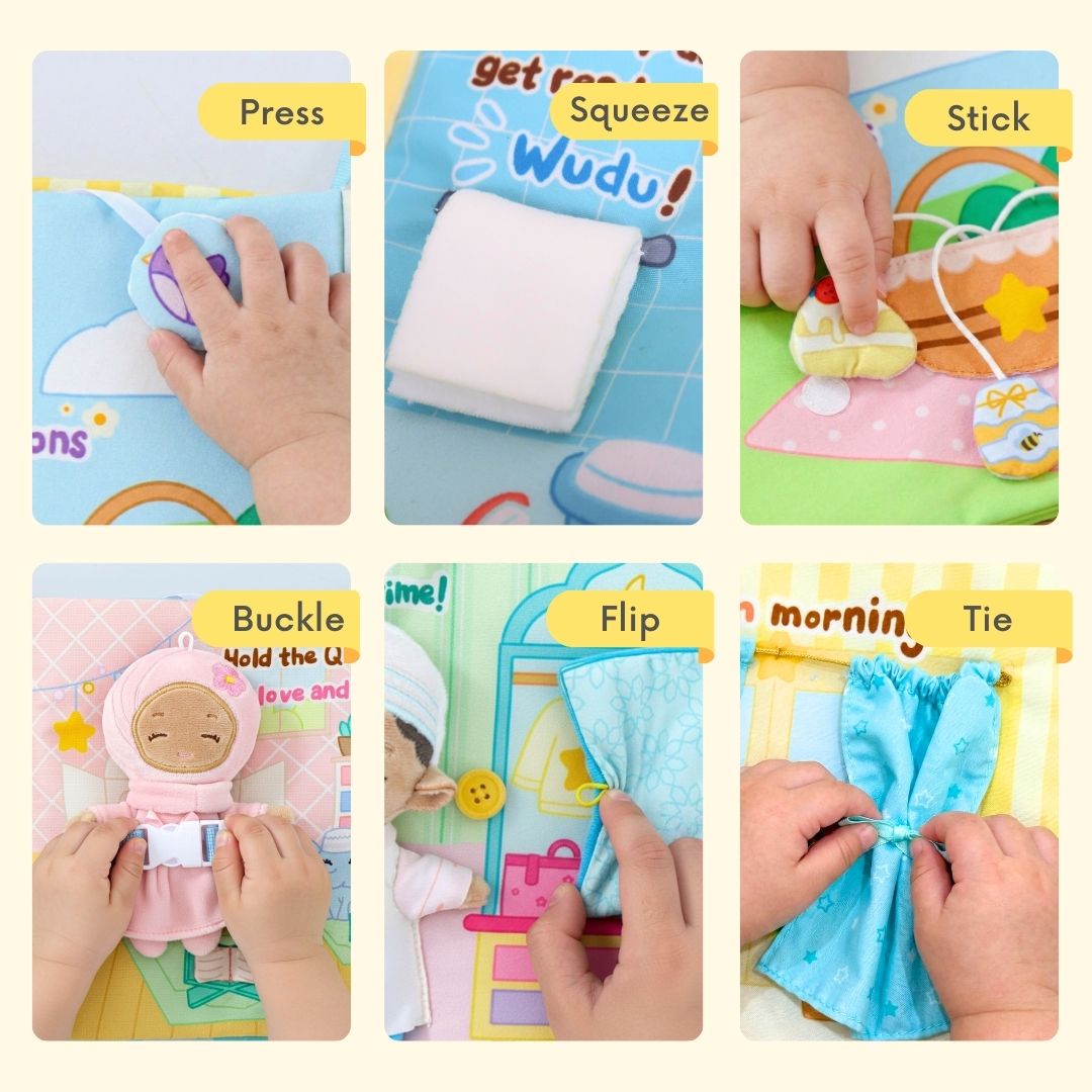 A Day of Little Muslims- Personalized Soft Book